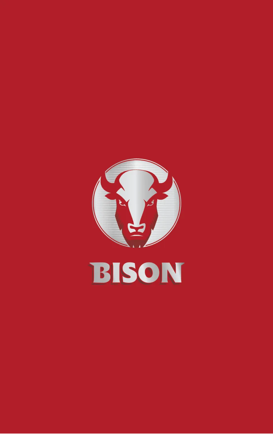 Bison Logo Red